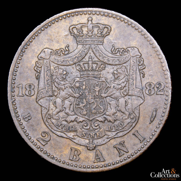 Rumania 2 bani 1882 - Carlos I