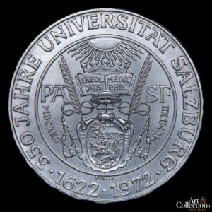 Austria 50 schilling 1972 30° Aniversario de la Universidad de Salzburgo