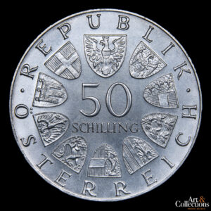 Austria 50 schilling 1972 30° Aniversario de la Universidad de Salzburgo