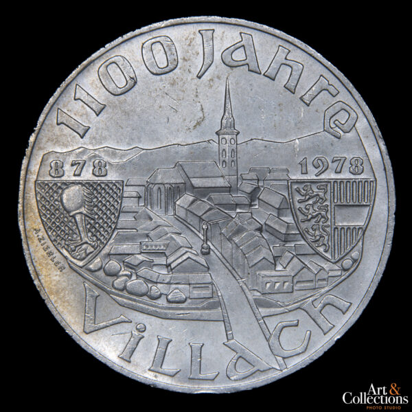Austria 100 schilling 1978 1100° Aniversario de la fundacion de Villach