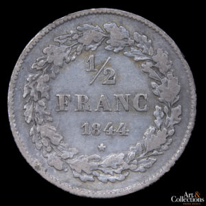 Belgica 1/2 franco 1844 Leopoldo I