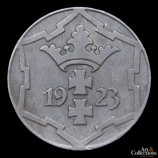 Danzig, Ciudad Libre 10 pfennig 1923 - Imagen 2