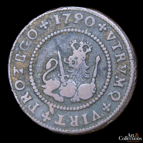 España (Barcelona) 4 maravedies 1720 - Felipe V