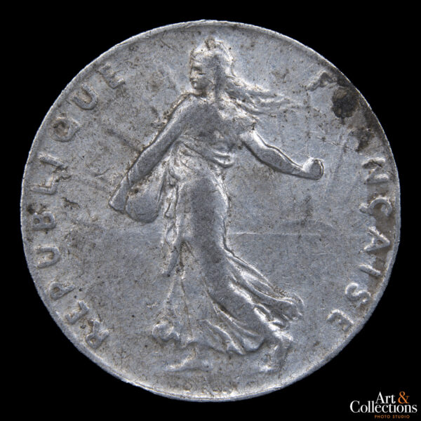Francia 50 centimes 1911 Fecha escasa - Imagen 2