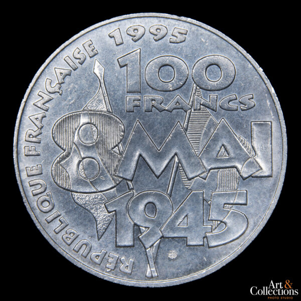 Francia 100 francos 1995 - 8 de Mayo Dia de la Victoria, 50 aniversario