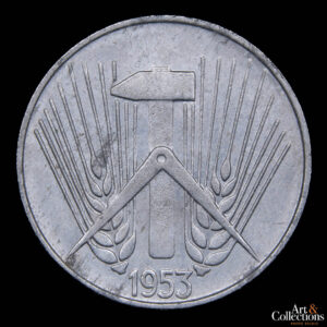 Alemania Democratica 5 pfennig 1953 E