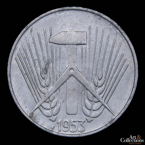 Alemania Democratica 5 pfennig 1953 E