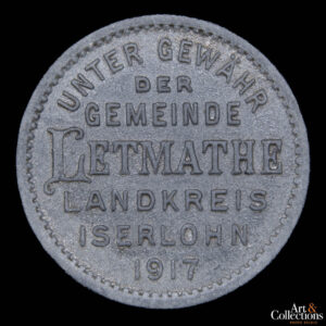 Alemania (Ciudad de Letmathe) 50 pfennig 1917 – Escaso