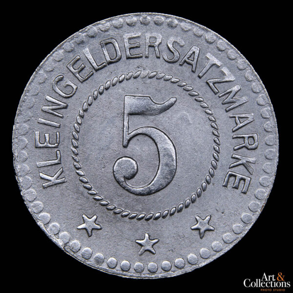 Alemania (Municipio de Sprendlingen - Hesse Chr. Strunck & Sohn) 5 pfennig S/F