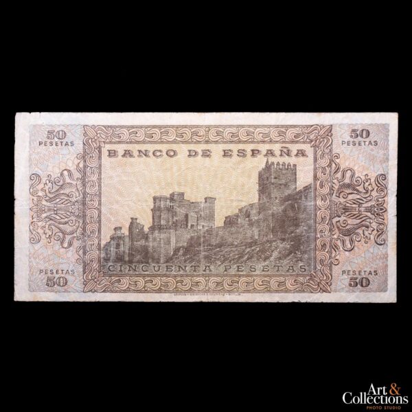España 50 pesetas 1938 Burgos