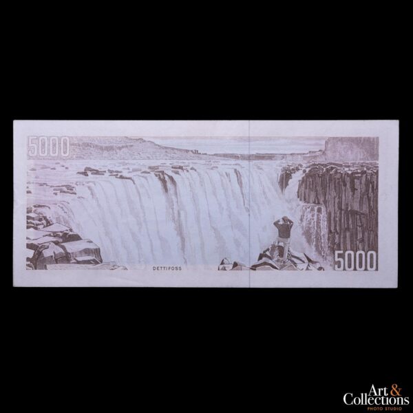 Islandia 5000 coronas L.1961