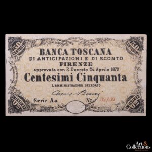 Italia (Toscana) 50 centesimi 1870