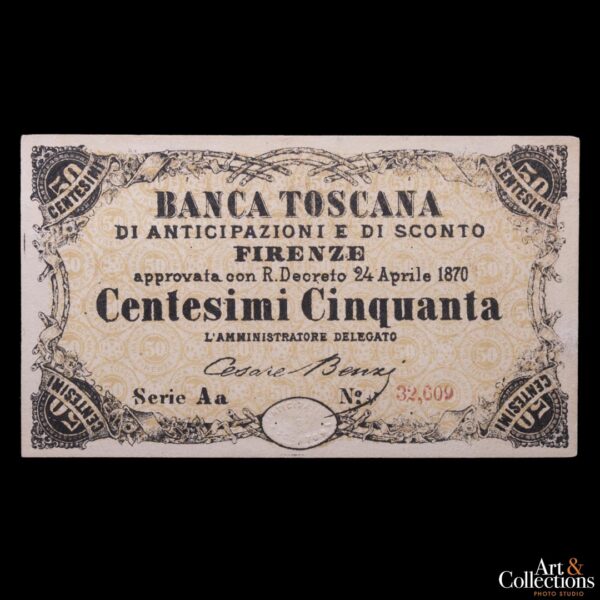Italia (Toscana) 50 centesimi 1870