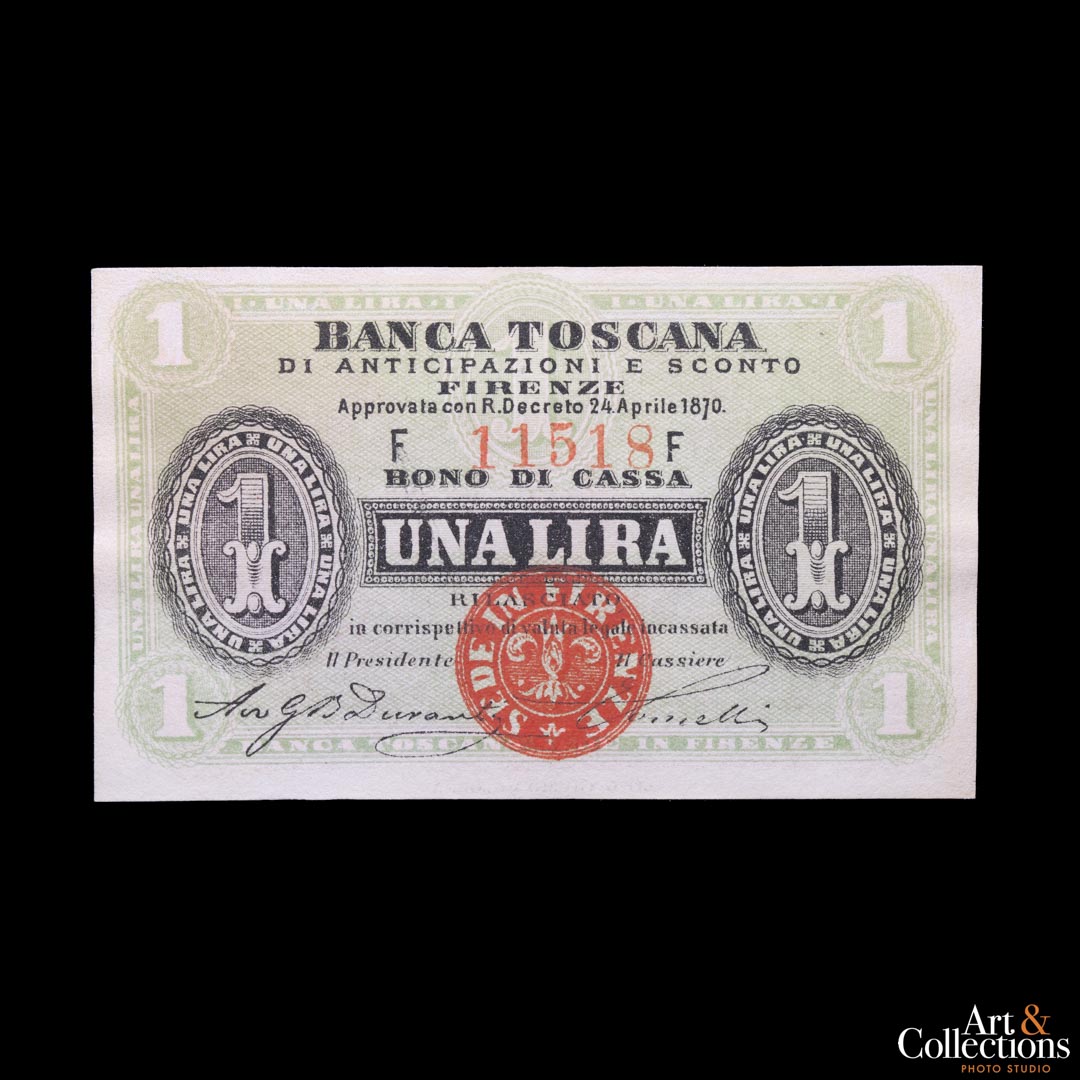 Italia (Toscana) 1 lira 1870