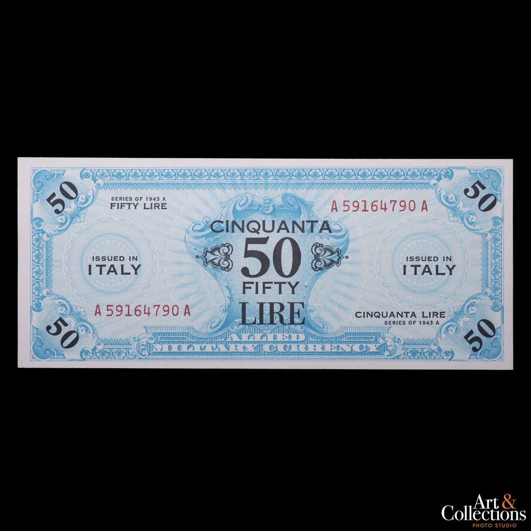 Italia 50 liras 1943