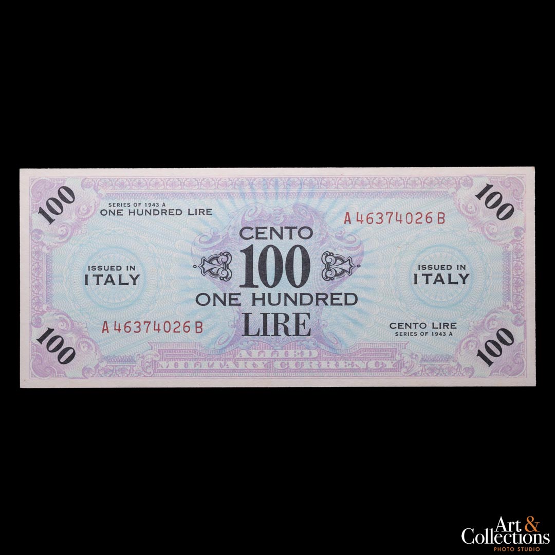 Italia 100 liras 1943
