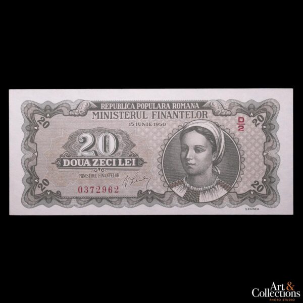 Rumania 20 lei 1950