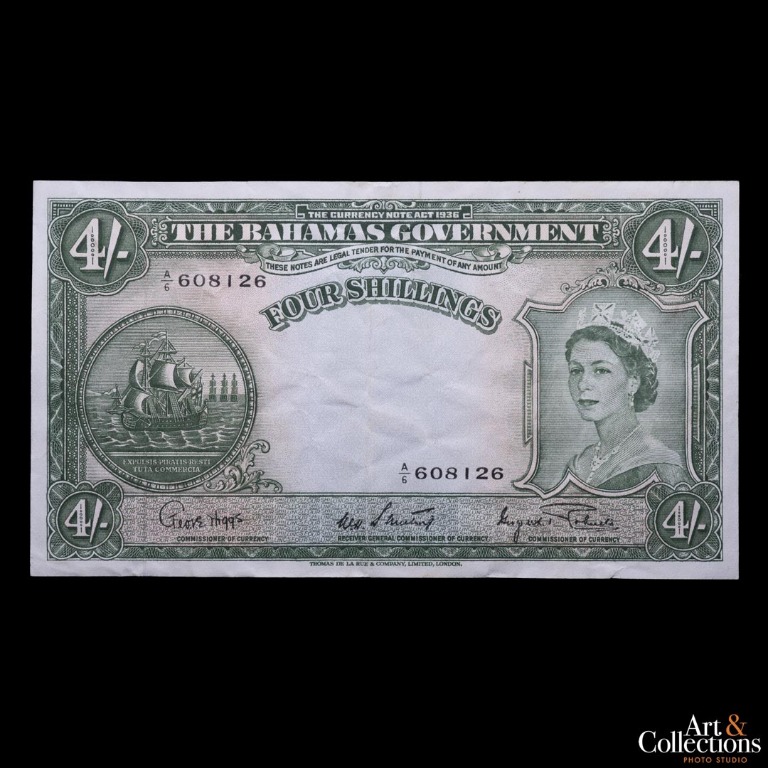 Bahamas 4 shillings 1953 (ND)
