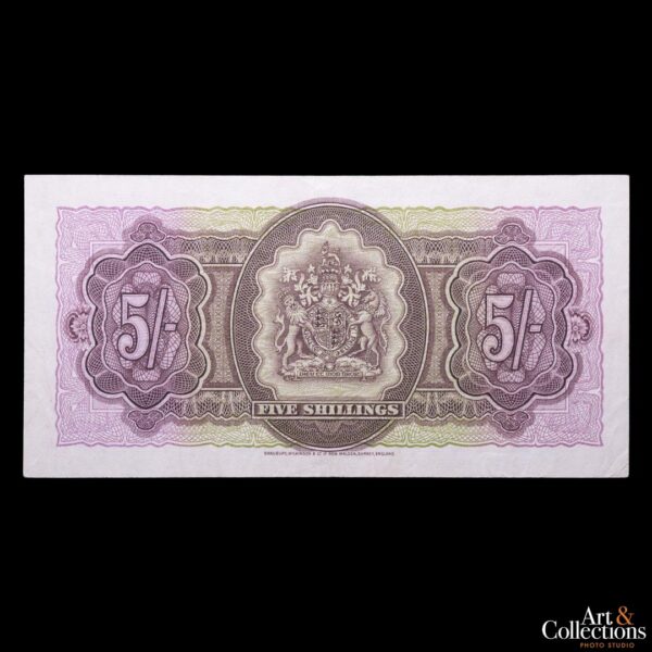 Bermuda 5 shillings 1957