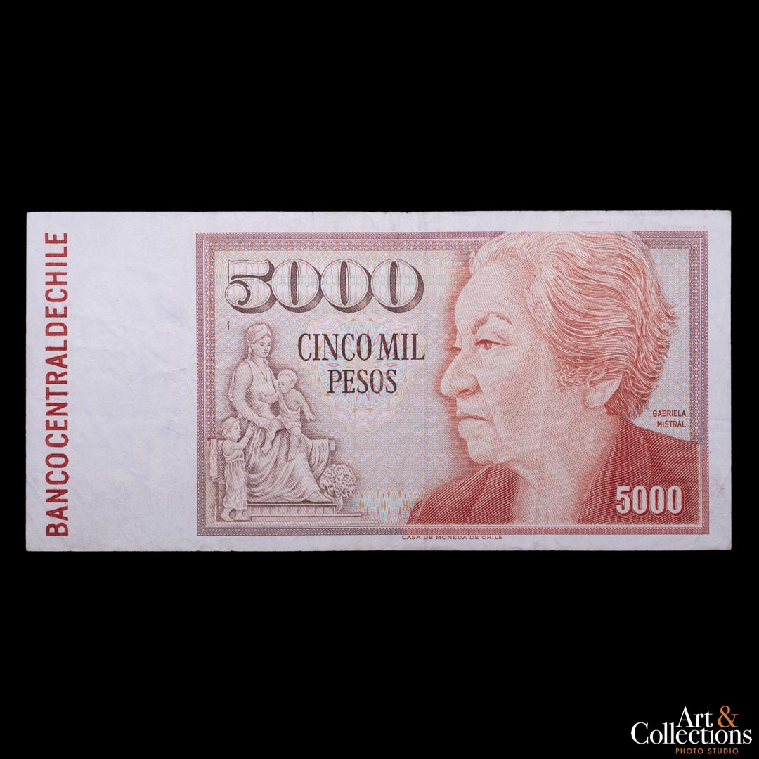 Chile 5000 pesos 1991