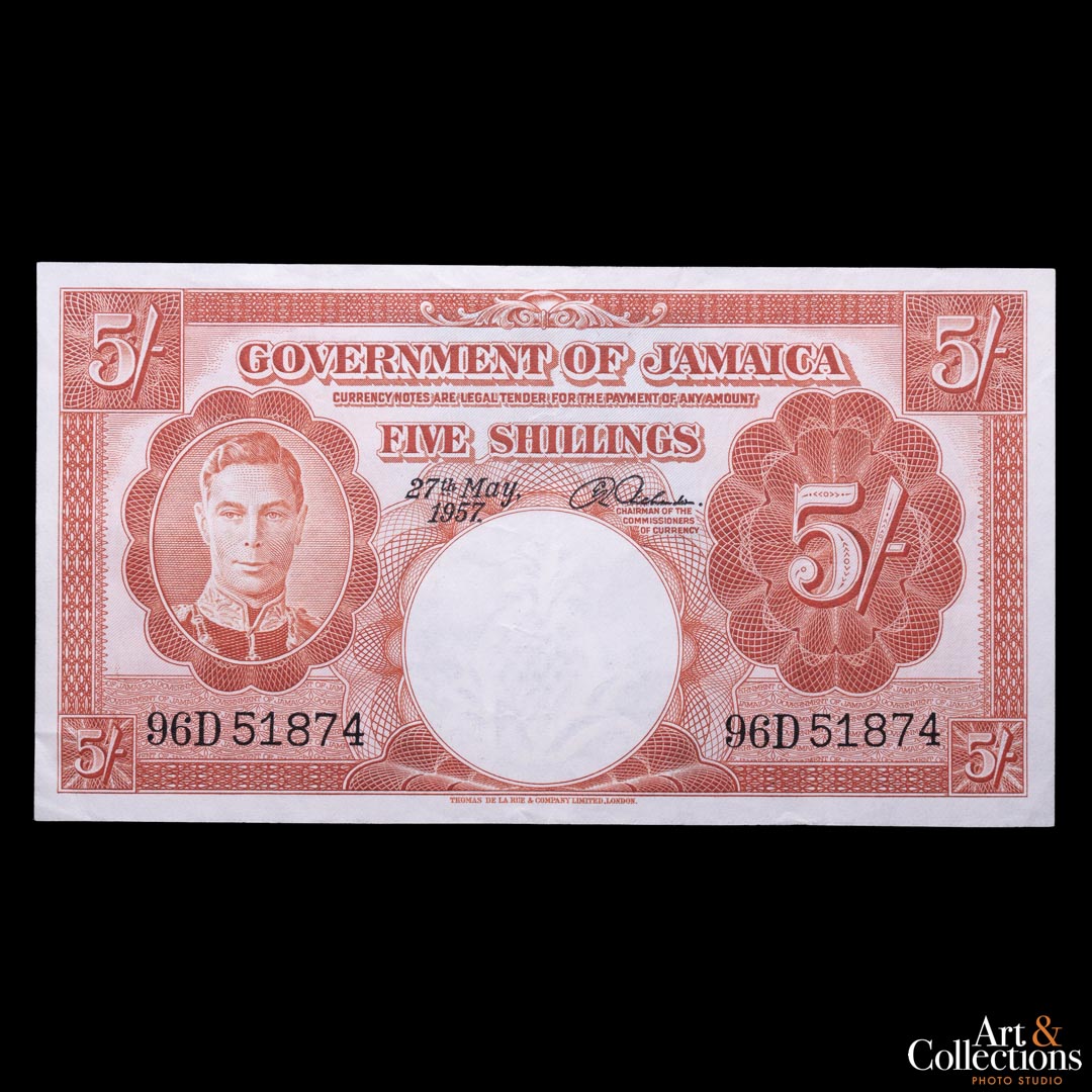 Jamaica 5 shillings 1957 (ND)