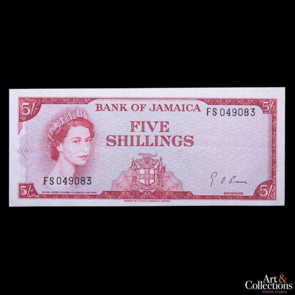Jamaica 5 shillings 1964