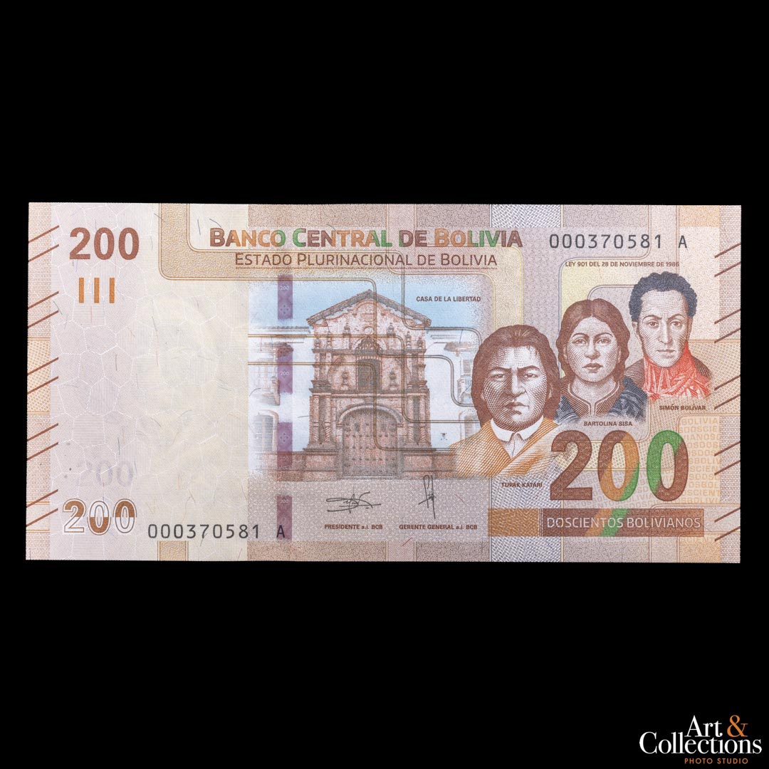 Bolivia 200 bolivianos 2019