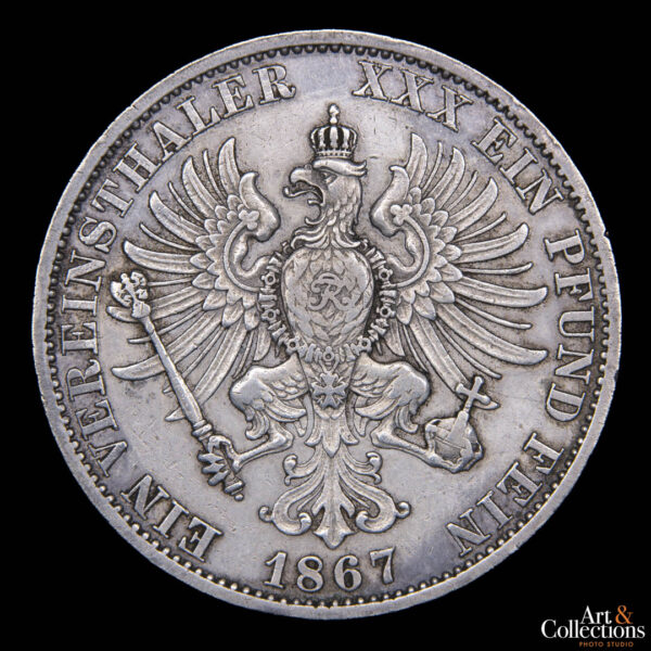 Alemania (Reino de Prusia) 1 thaler 1867 A