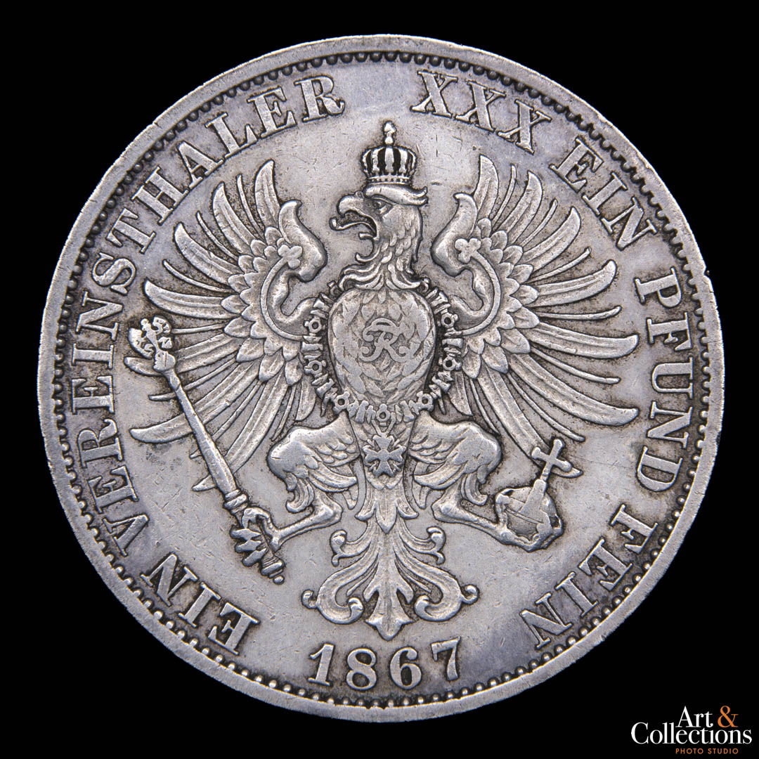 Alemania (Reino de Prusia) 1 thaler 1867 A