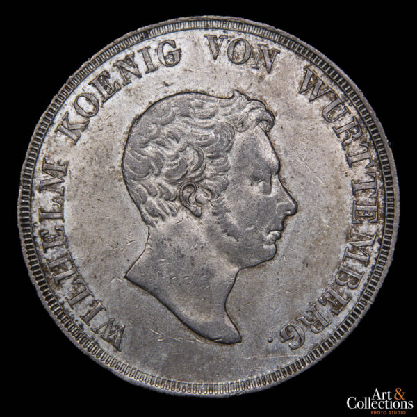 Alemania (Reino de Württemberg) 1 thaler 1825