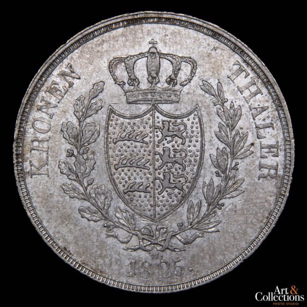 Alemania (Reino de Württemberg) 1 thaler 1825