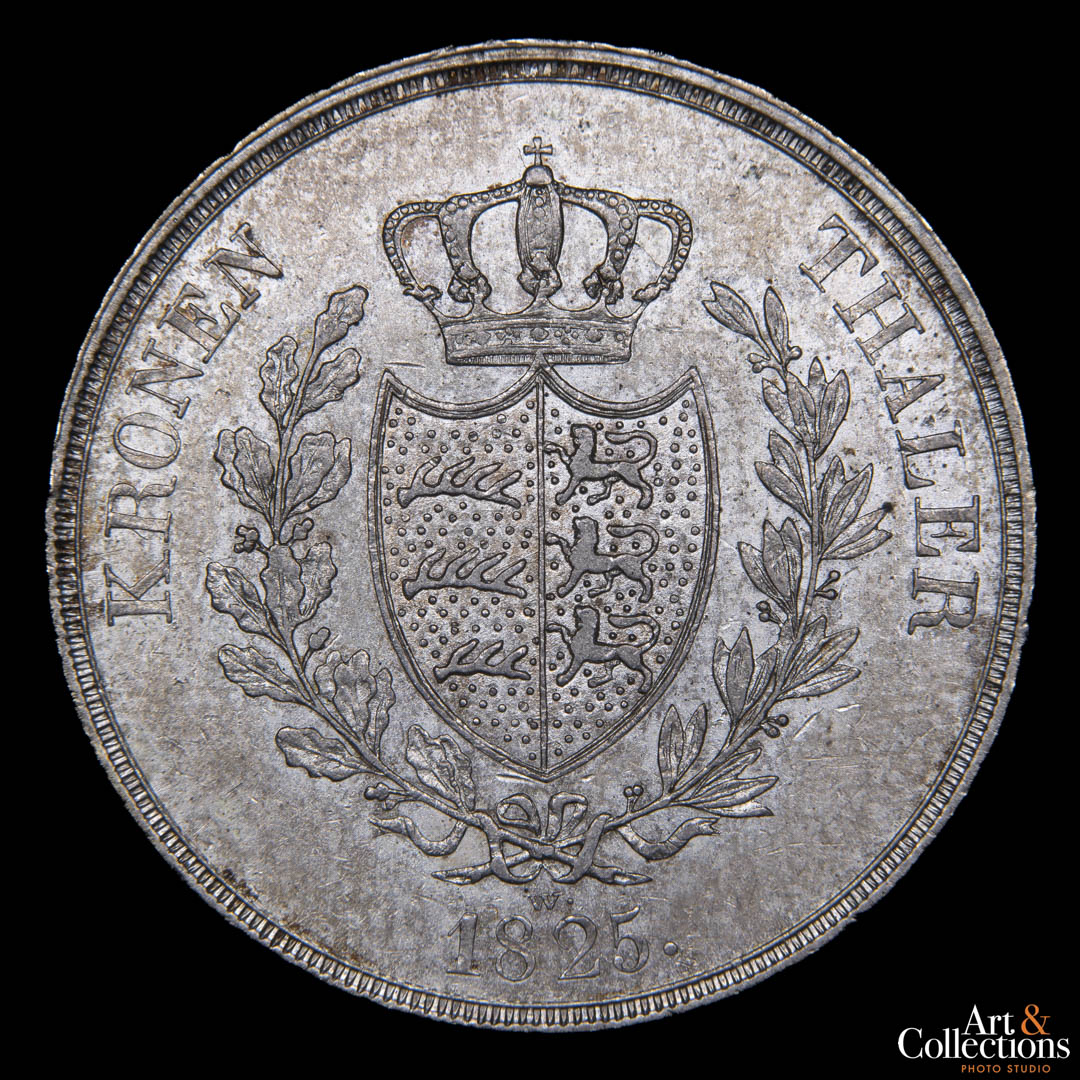 Alemania (Reino de Württemberg) 1 thaler 1825