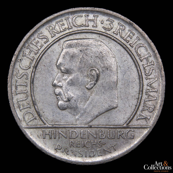 Alemania (Republica de Weimar) 3 reichsmark 1929 F