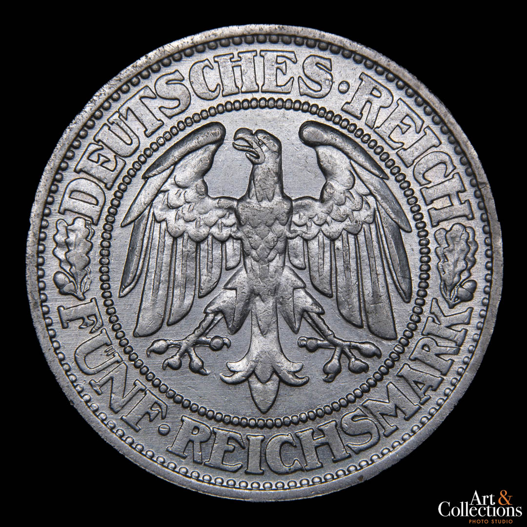 Alemania (Republica de Weimar) 5 reichsmark 1931 D