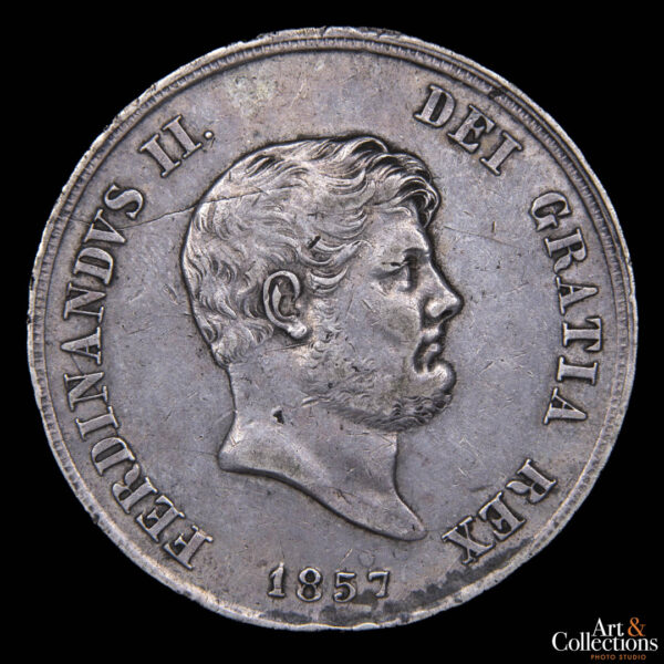 Italia (Napoles-Reino de las Dos Sicilias) 120 grana 1857
