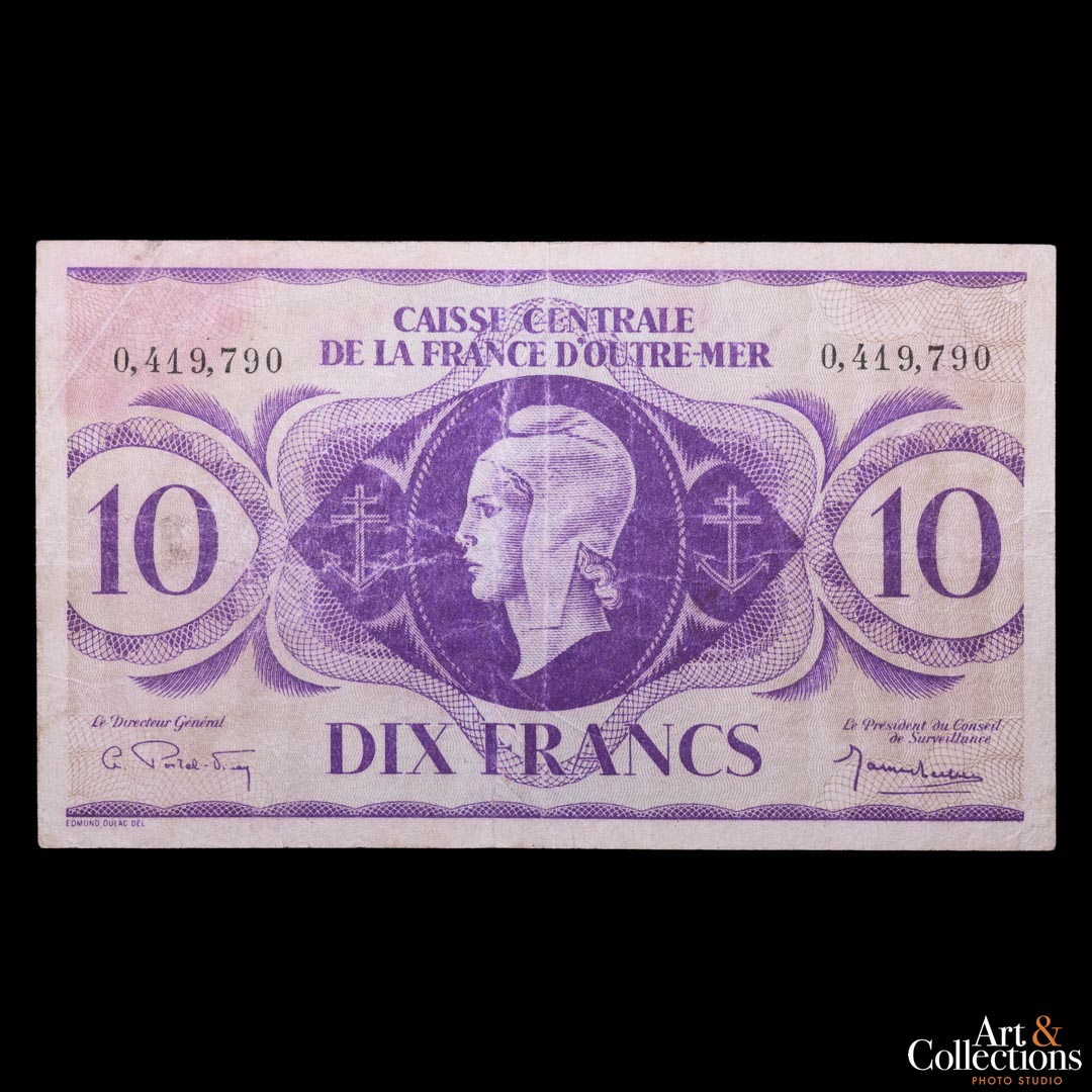 Africa Ecuatorial Francesa 10 francos 1944