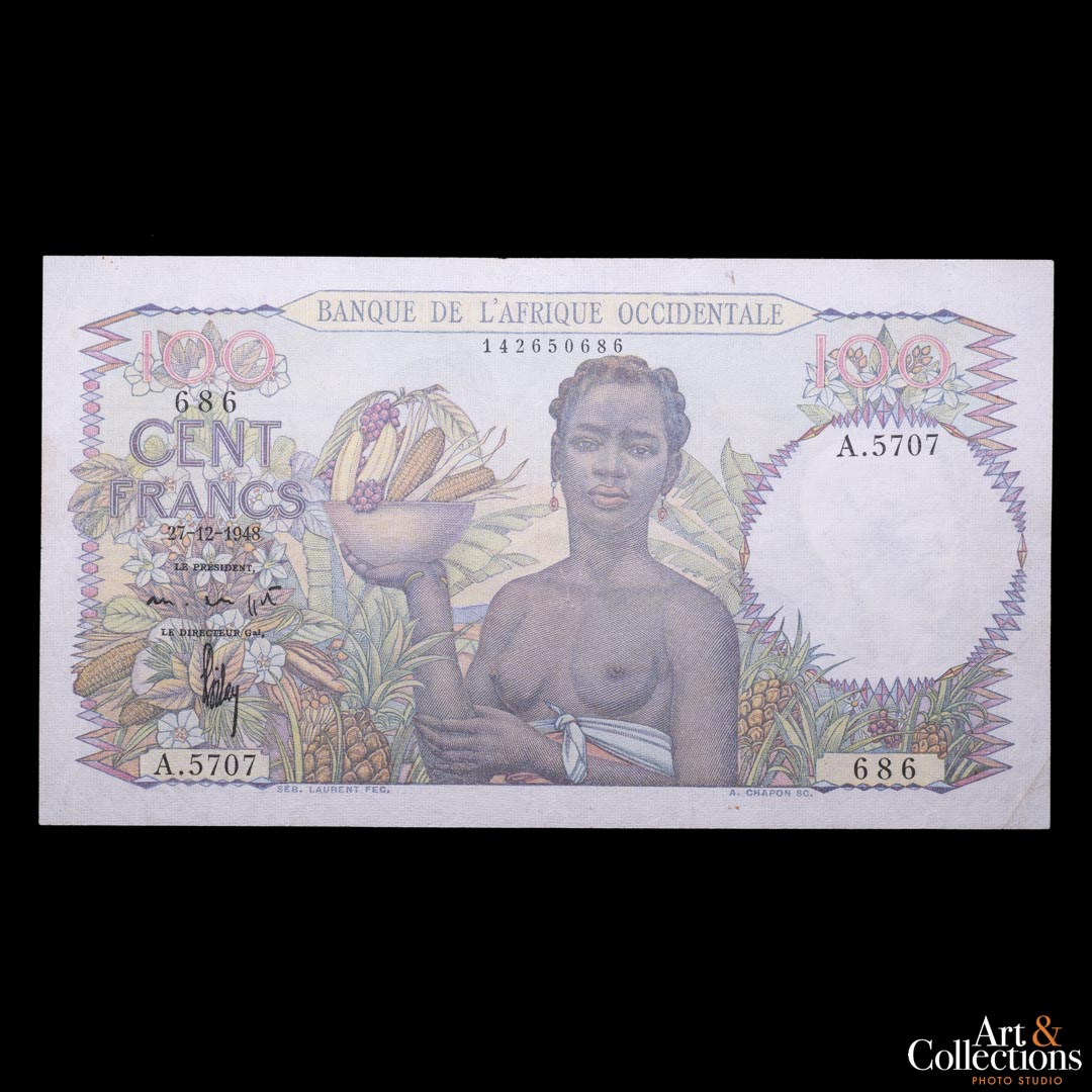 Africa Occidental Francesa 100 francos 1948