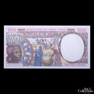 Estados de Africa Central (Camerun) 5000 francos 2001