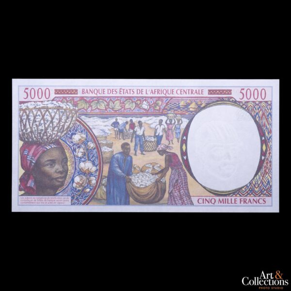 Estados de Africa Central (Camerun) 5000 francos 2001