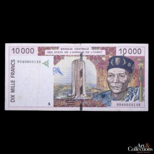 Estados Africanos del Oeste (Guinea Bissau) 10.000 francos 1999