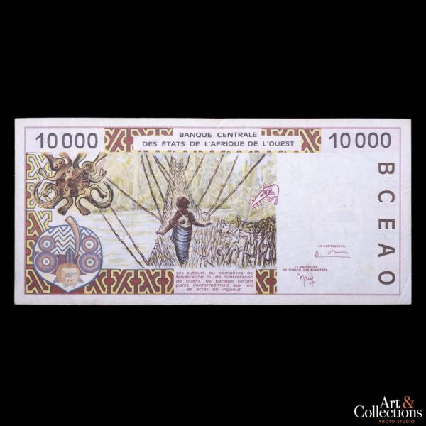 Estados Africanos del Oeste (Guinea Bissau) 10.000 francos 1999