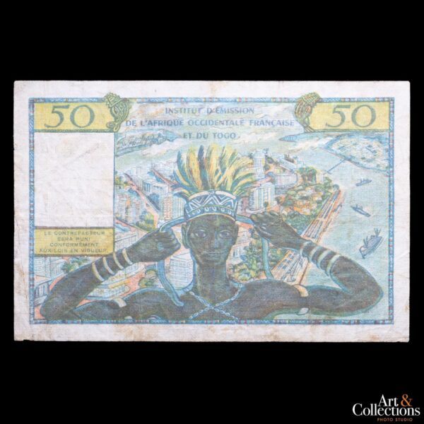 Africa Occidental Francesa (Togo) 50 francos 1956 (ND)