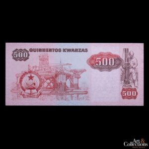 Angola 500 nuevas kwanzas 1987