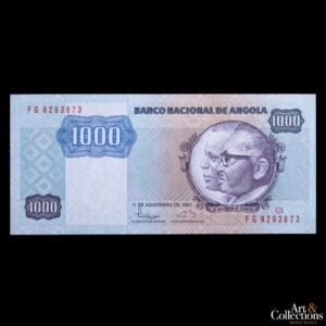 Angola 1000 nuevas kwanzas 1987