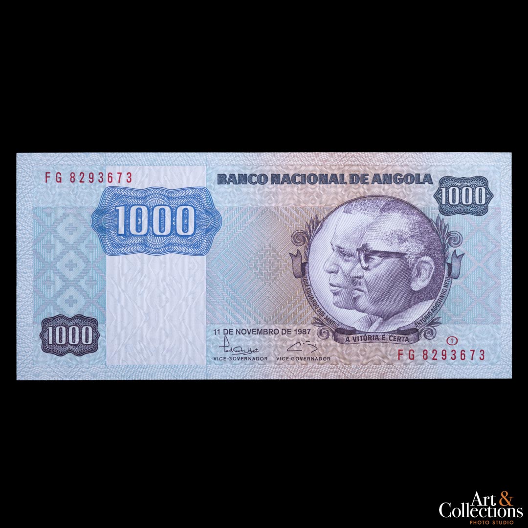 Angola 1000 nuevas kwanzas 1987