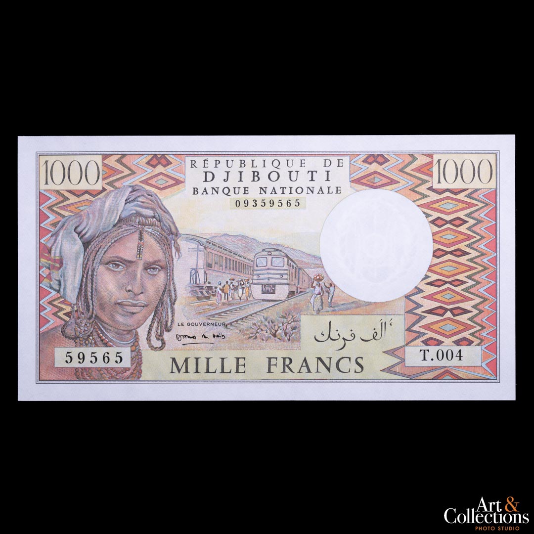 Djibouti 1000 francos 1991