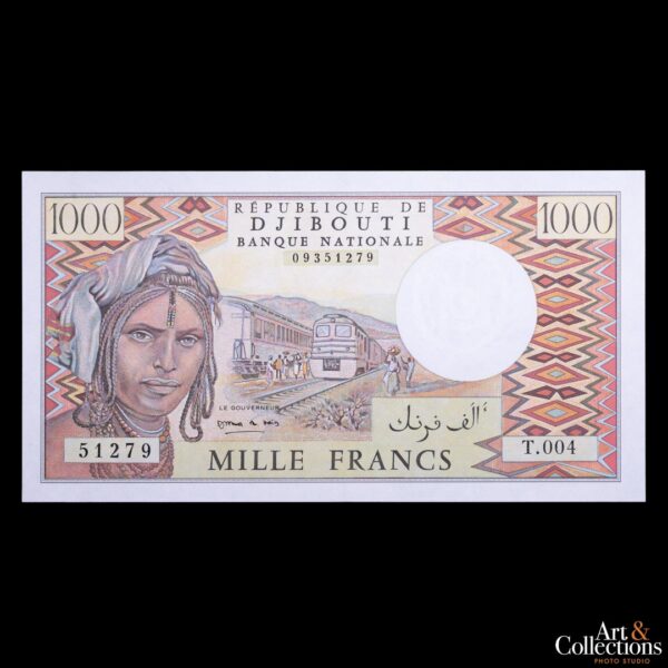 Djibouti 1000 francos 1991