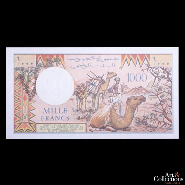 Djibouti 1000 francos 1991