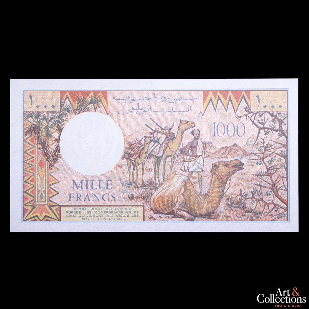 Djibouti 1000 francos 1991