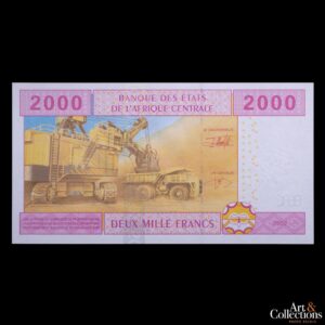 Estados del Africa Central (Gabon) 2000 francos 2001 (2002)